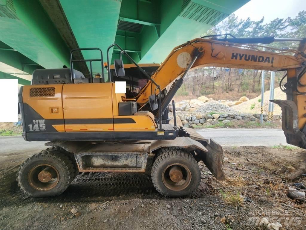 Hyundai HW 145 Ratiniai ekskavatoriai
