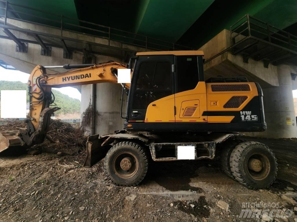 Hyundai HW 145 Ratiniai ekskavatoriai