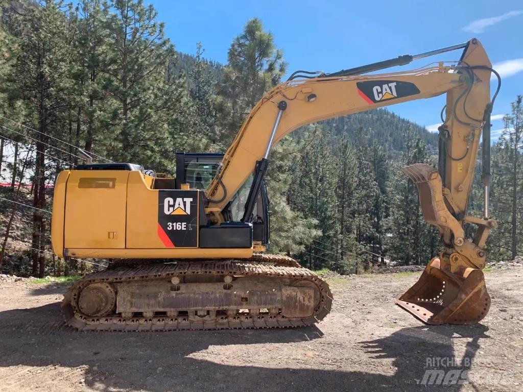 CAT 316 EL Vikšriniai ekskavatoriai