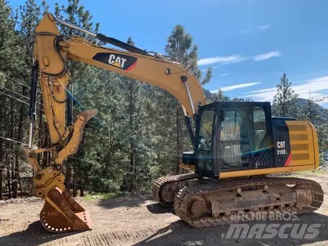 CAT 316 EL Vikšriniai ekskavatoriai