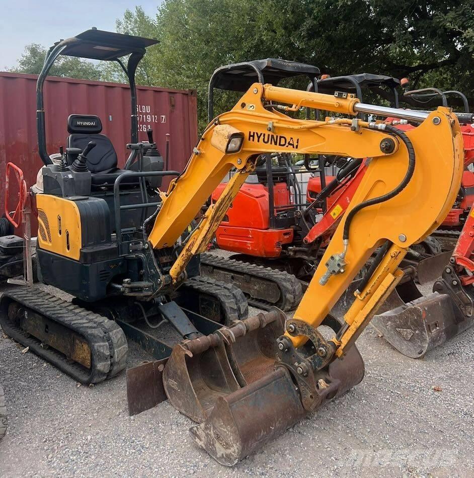 Hyundai R17-9 Mini ekskavatoriai < 7 t
