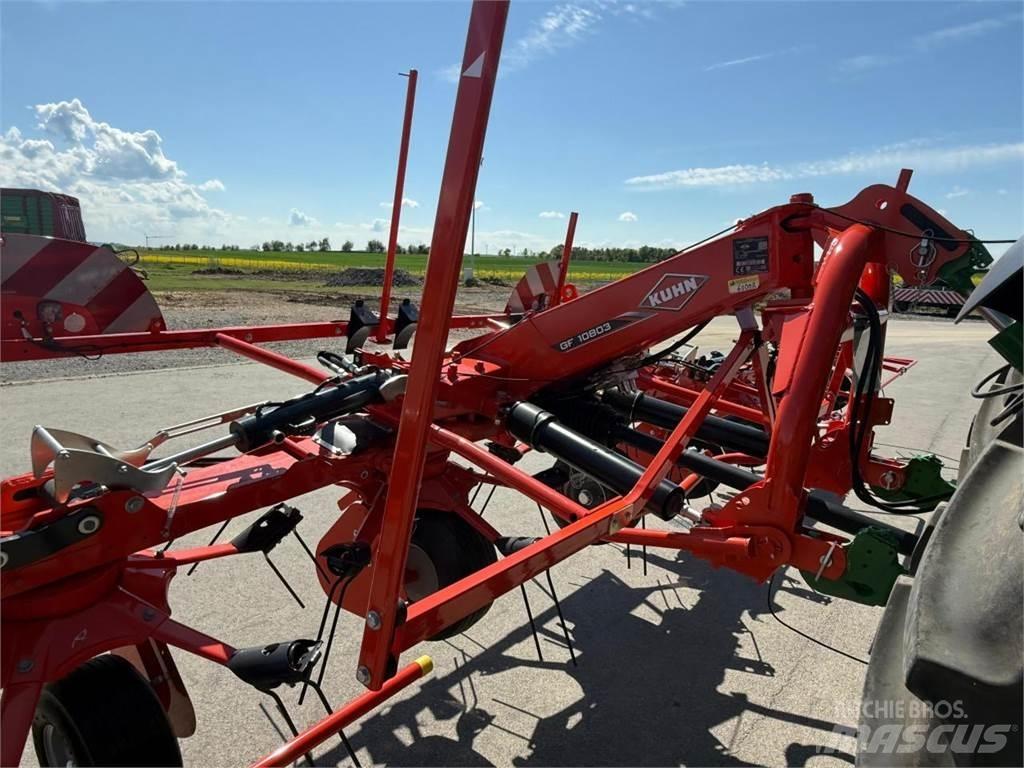 Kuhn GF 10803 Šieno grėbliai ir vartytuvai