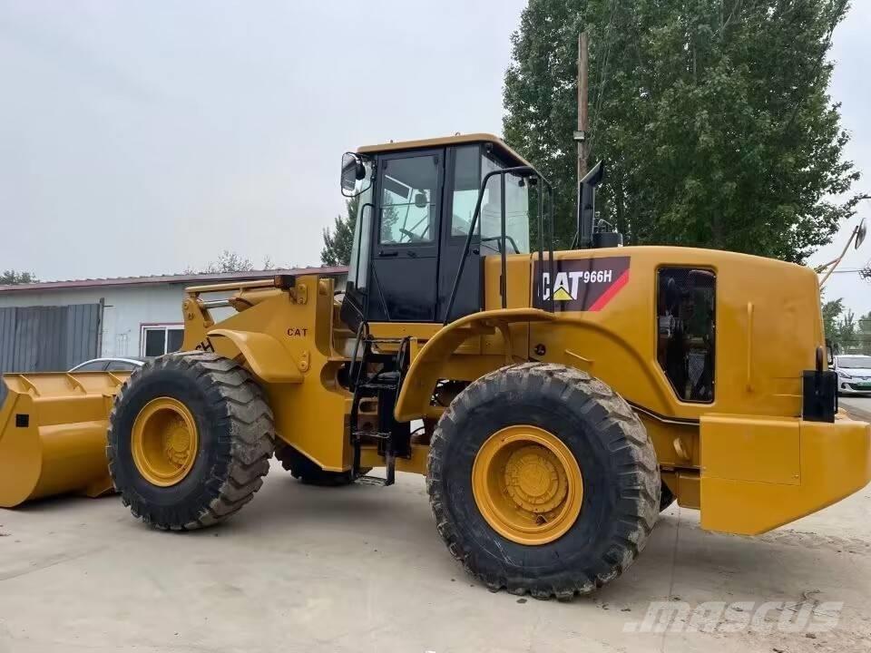 CAT 966 H St VZO Naudoti ratiniai krautuvai