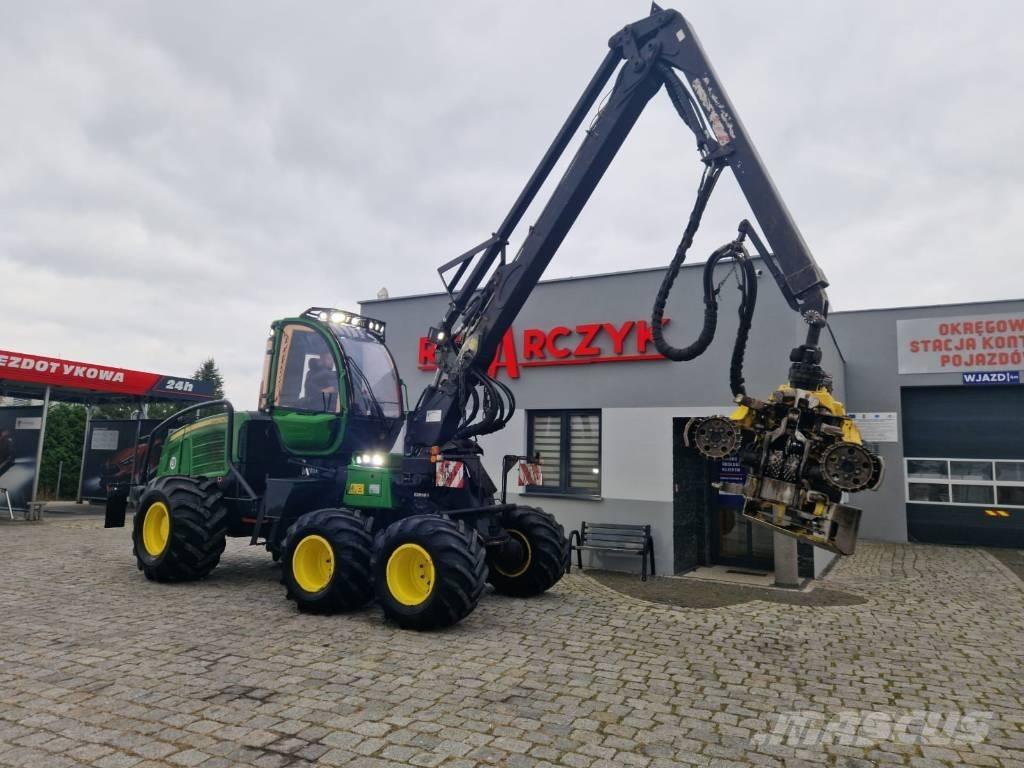 John Deere 1070 E Miško technika (Harvesteriai)