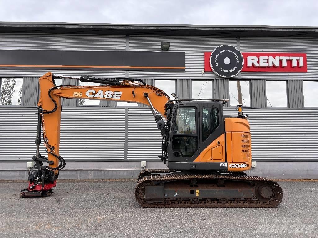 CASE CX 145 D SR Vikšriniai ekskavatoriai