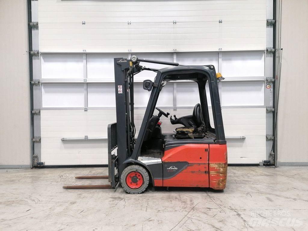 Linde E14-02 Elektriniai šakiniai krautuvai