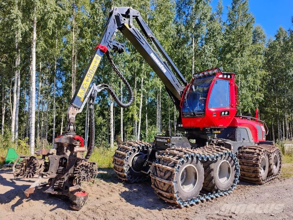 Komatsu 931 XC Miško technika (Harvesteriai)