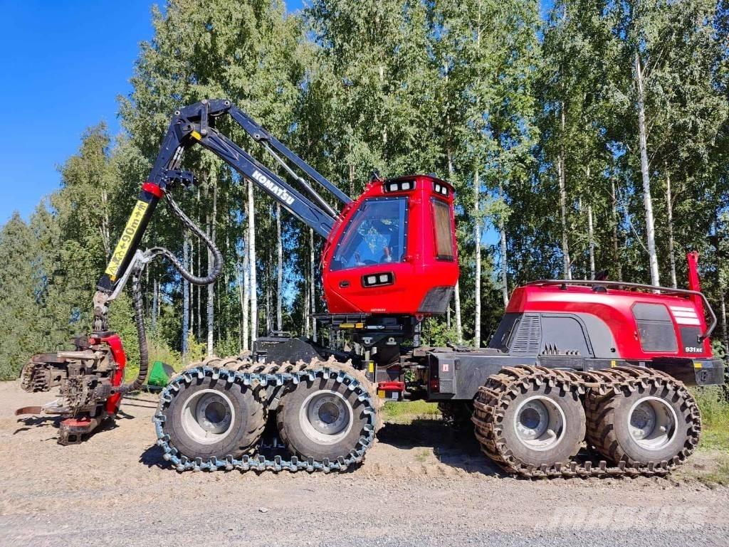 Komatsu 931 XC Miško technika (Harvesteriai)