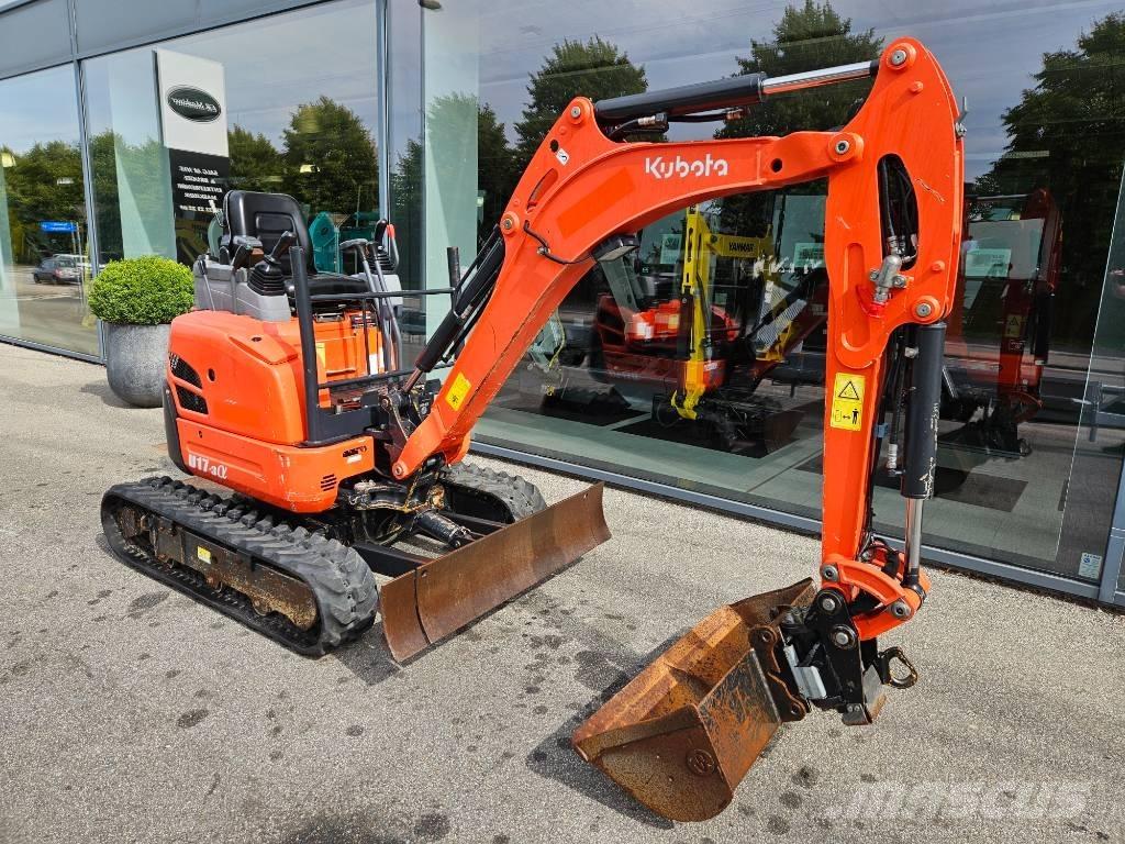 Kubota u17-3a Mini ekskavatoriai < 7 t