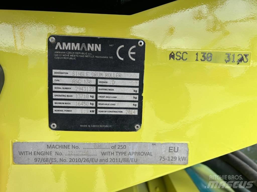 Ammann ASC 130 D Vieno būgno volai