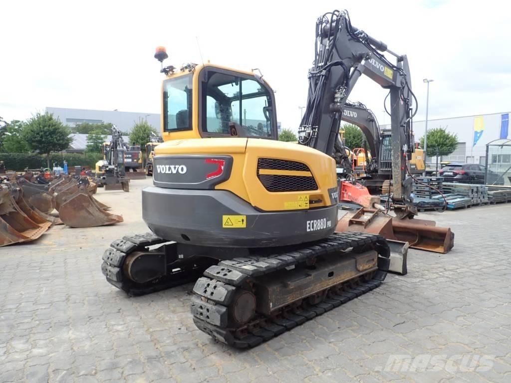 Volvo ECR 88 D Vidutinės galios ekskavatoriai 7-12 t