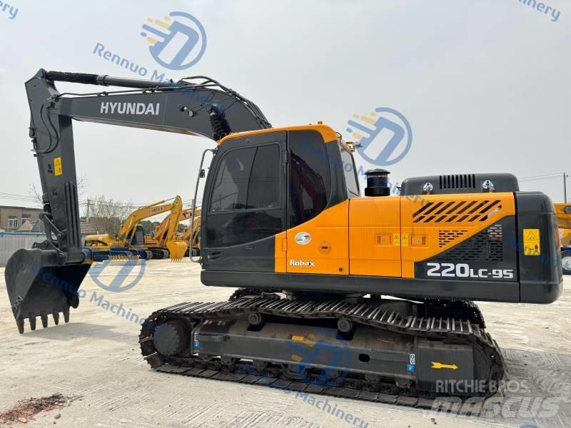 Hyundai R220LC-9S Vikšriniai ekskavatoriai