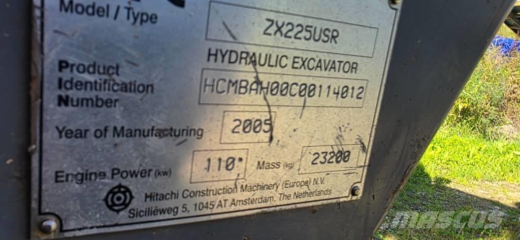 Hitachi ZX 225 USR Vikšriniai ekskavatoriai