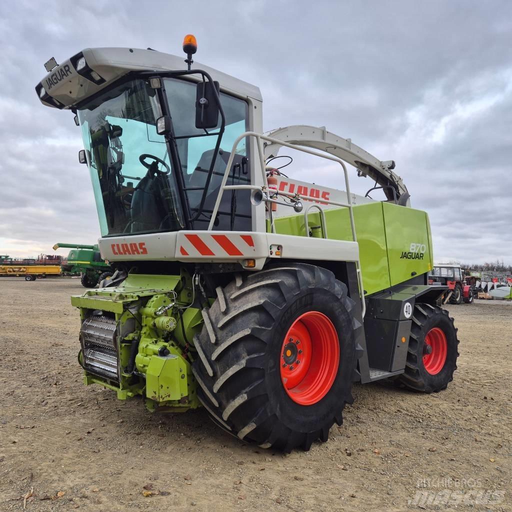 CLAAS Jaguar 870 Pašarų ruošimo technika