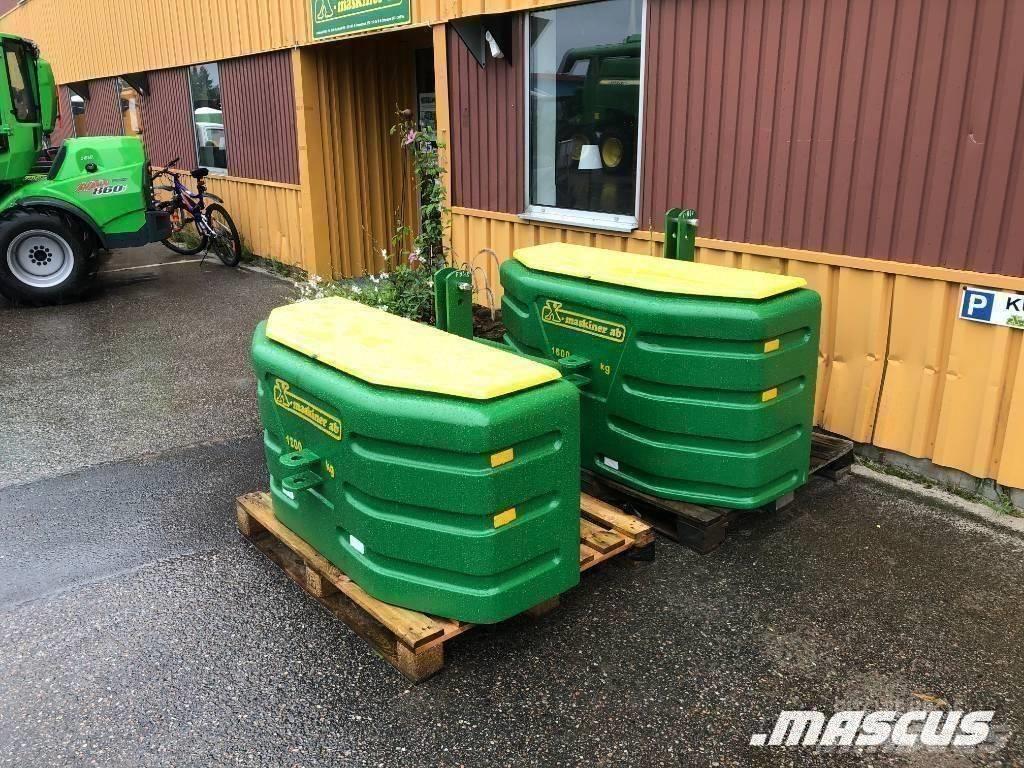  Frontvikter 800 KG Priekiniai svoriai