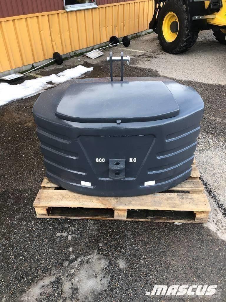  Frontvikter 800 KG Priekiniai svoriai