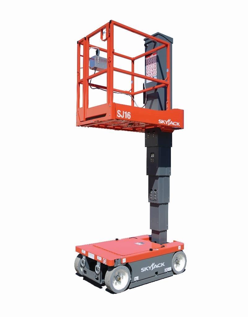 SkyJack SJ 16 E Vertikalūs stiebiniai keltuvai