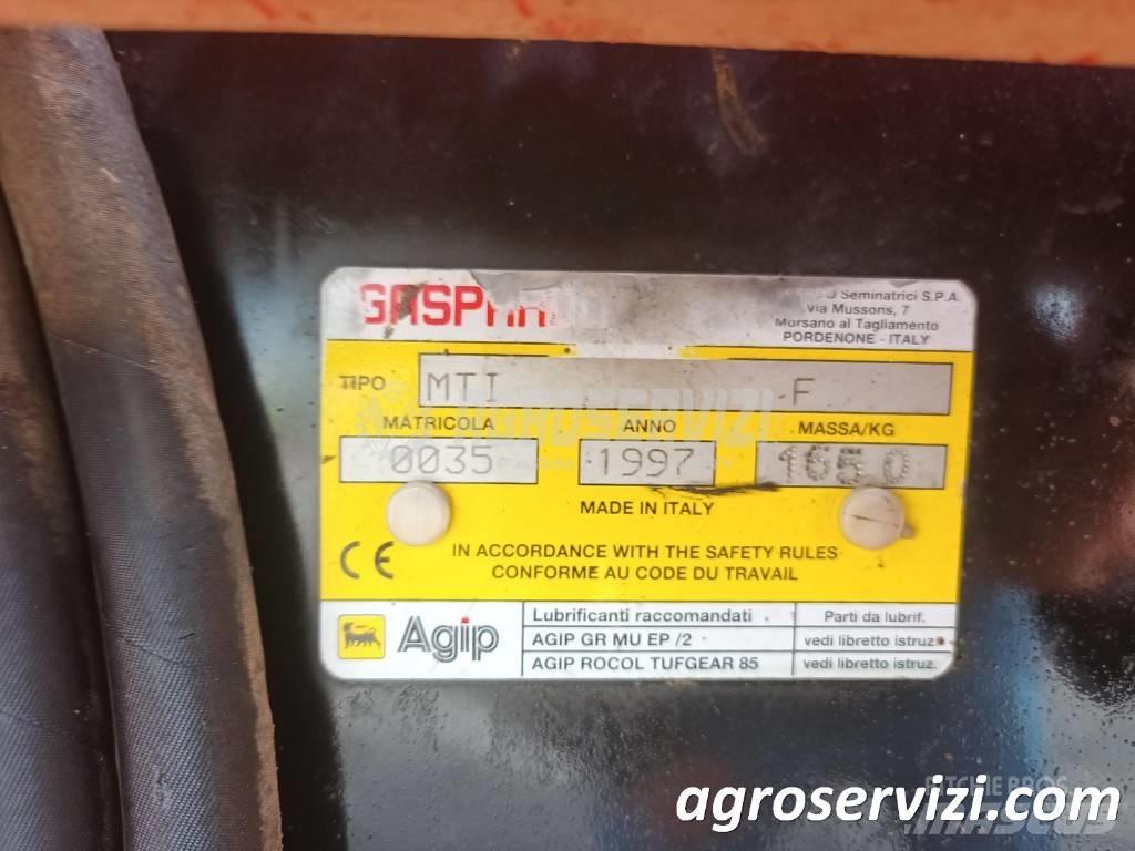 Gaspardo MTI 8 F Tiksli sėjimo technika