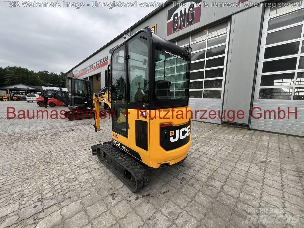 JCB 19C -gebraucht- Mini ekskavatoriai < 7 t