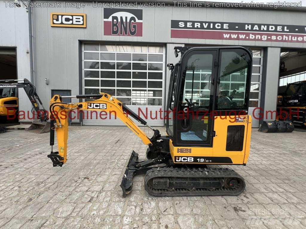 JCB 19C -gebraucht- Mini ekskavatoriai < 7 t