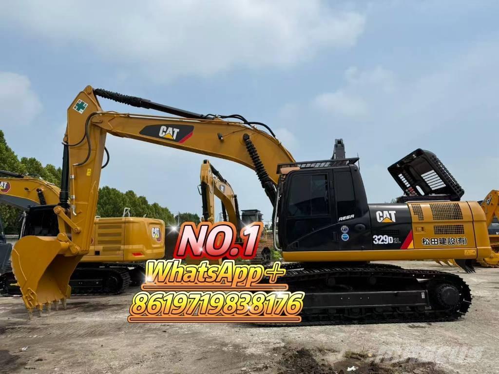 CAT 329 D2L Vikšriniai ekskavatoriai