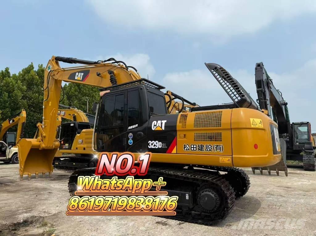 CAT 329 D2L Vikšriniai ekskavatoriai