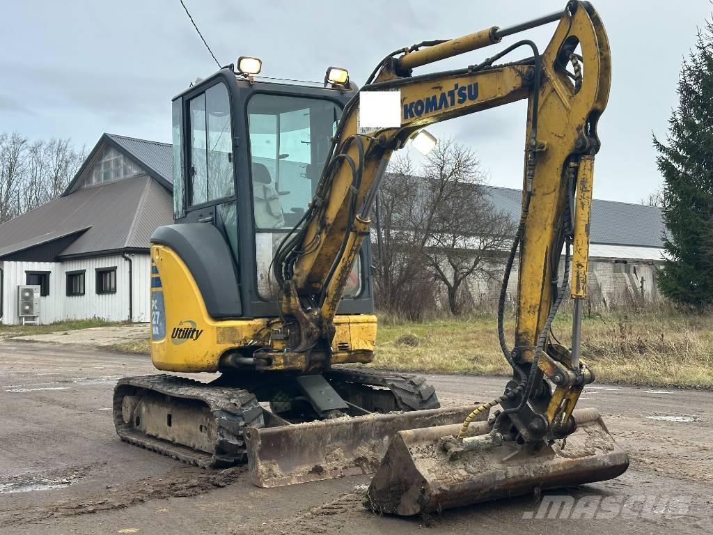 Komatsu PC 27 MR-2 Mini ekskavatoriai < 7 t