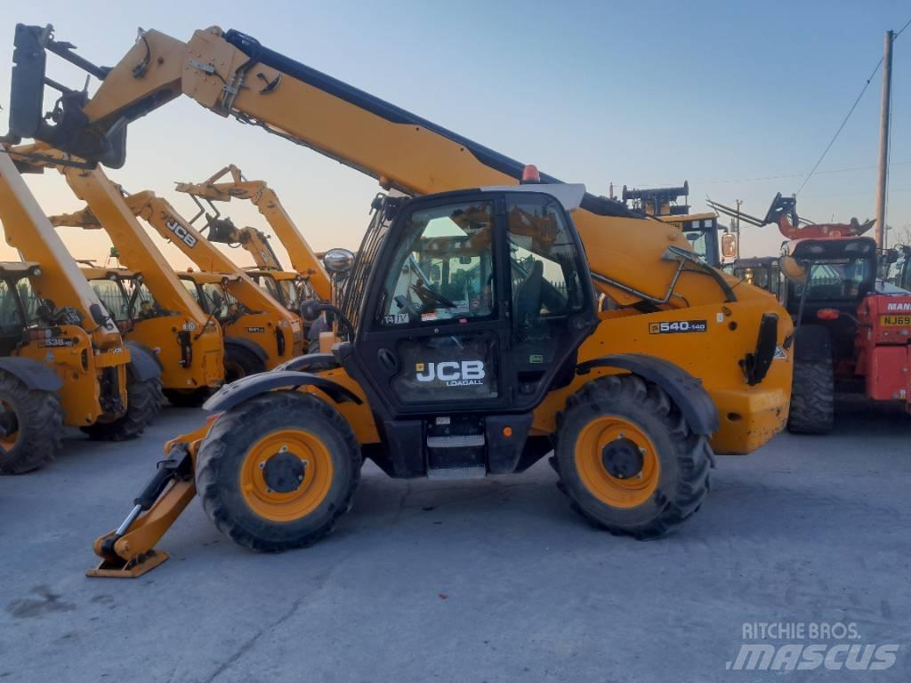JCB 540-140 Teleskopiniai krautuvai