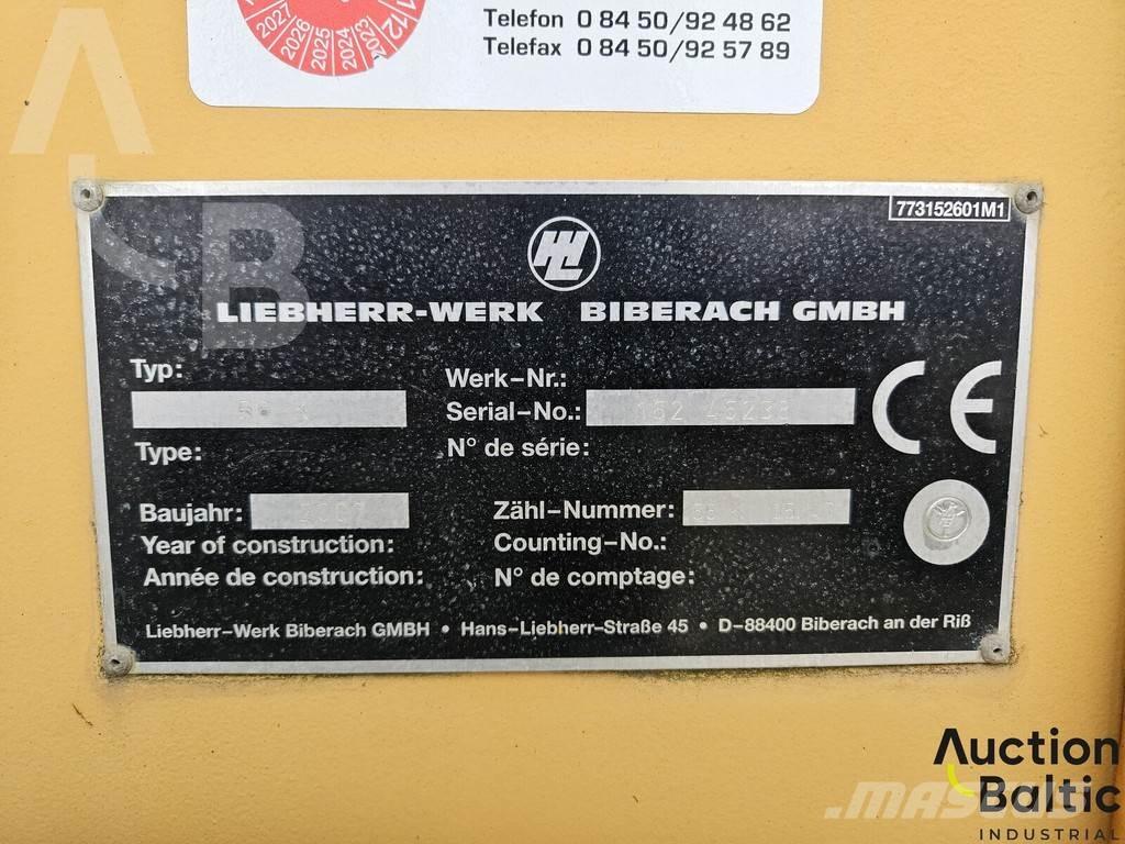 Liebherr 56K Bokštiniai kranai