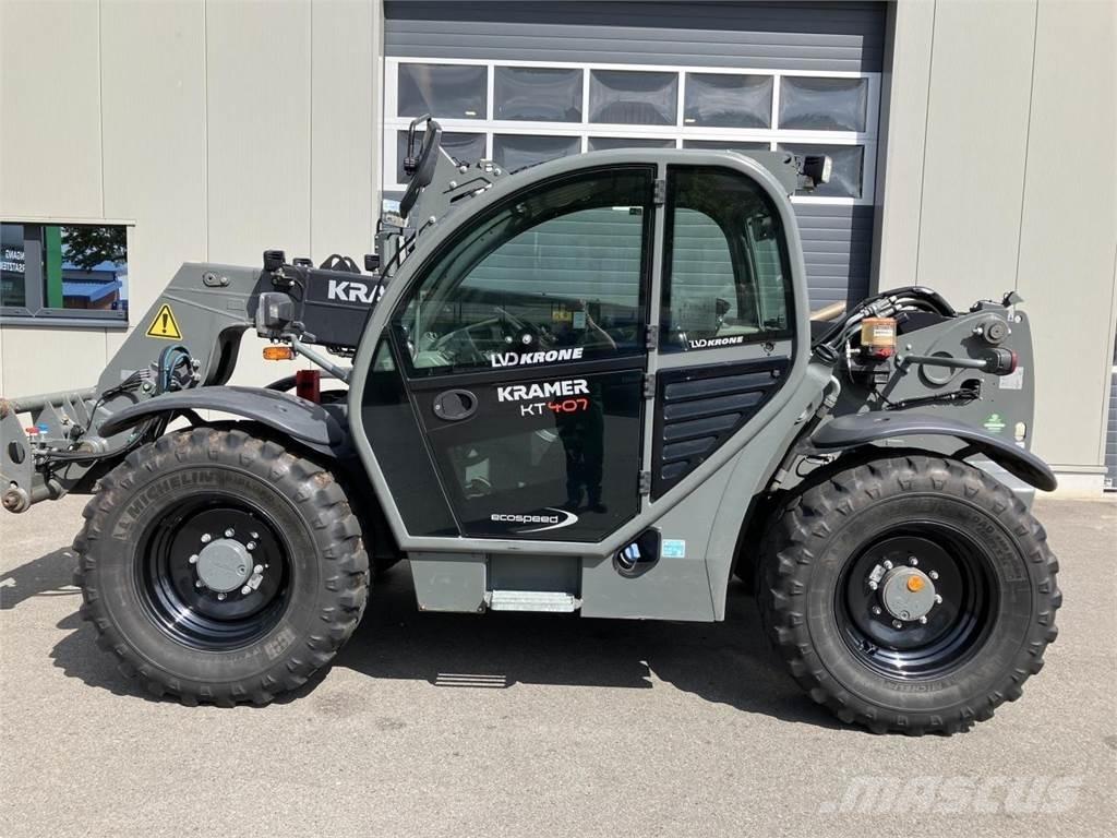 Kramer KT407 Teleskopiniai krautuvai žemės ūkiui