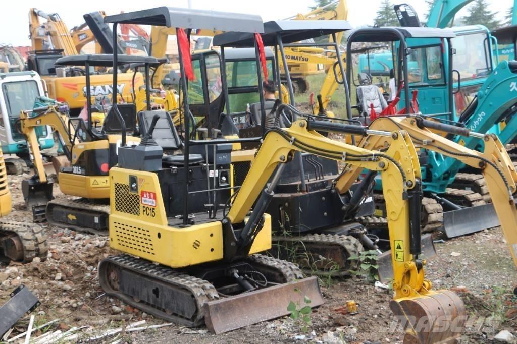 Komatsu pc 15 Mini ekskavatoriai < 7 t