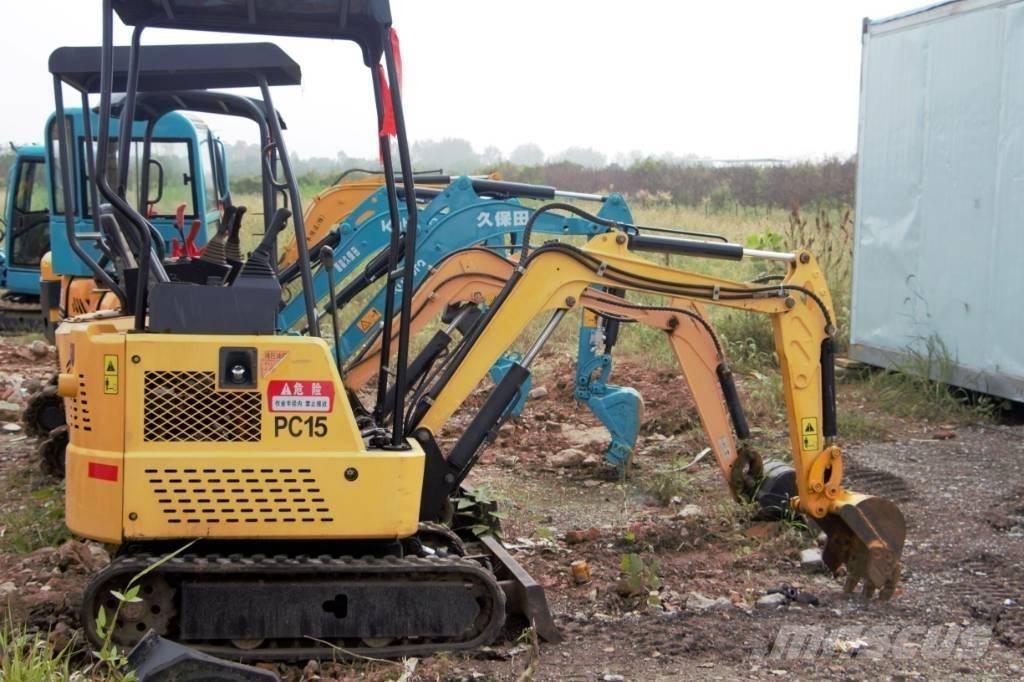 Komatsu pc 15 Mini ekskavatoriai < 7 t