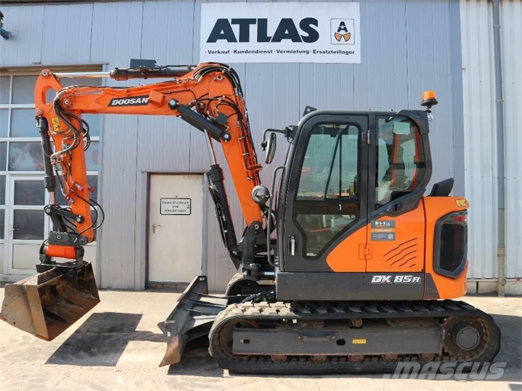 Doosan DX85R-7 Vidutinės galios ekskavatoriai 7-12 t