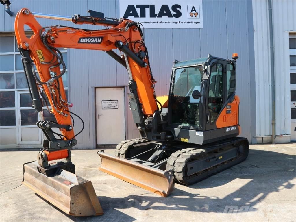 Doosan DX85R-7 Vidutinės galios ekskavatoriai 7-12 t