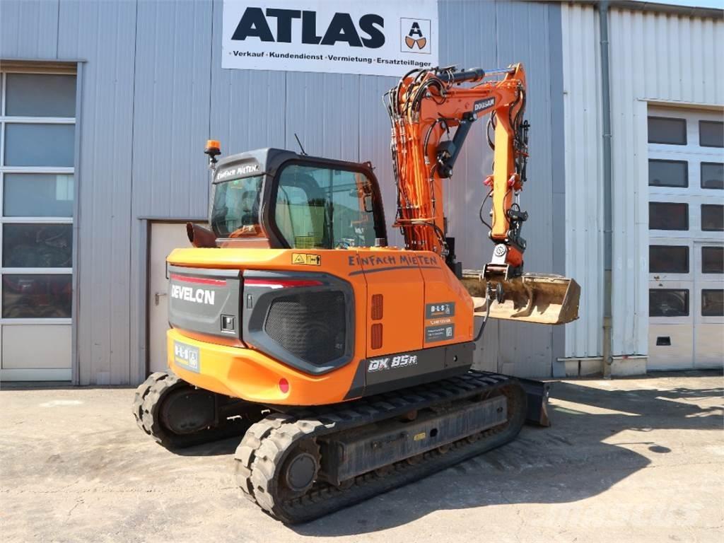 Doosan DX85R-7 Vidutinės galios ekskavatoriai 7-12 t