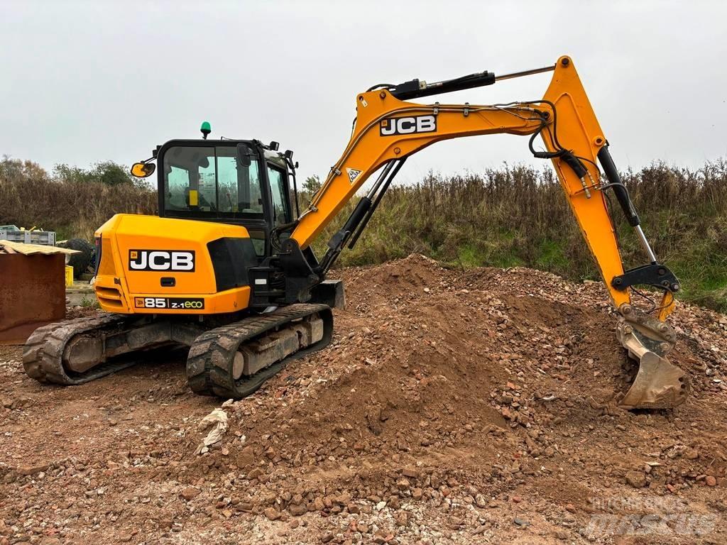 JCB 85 Z Vidutinės galios ekskavatoriai 7-12 t