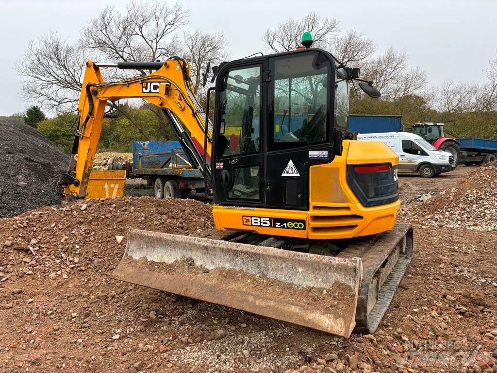 JCB 85 Z Vidutinės galios ekskavatoriai 7-12 t