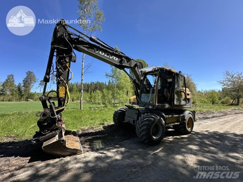 Volvo EW 140 D Ratiniai ekskavatoriai