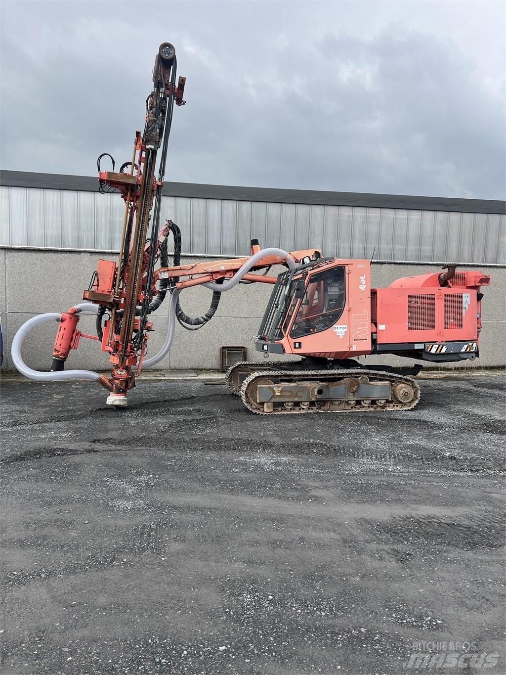 Sandvik DQ 500 Žemės paviršiaus gręžimo technika