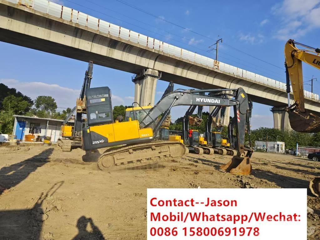 Hyundai R215 LVS Vikšriniai ekskavatoriai