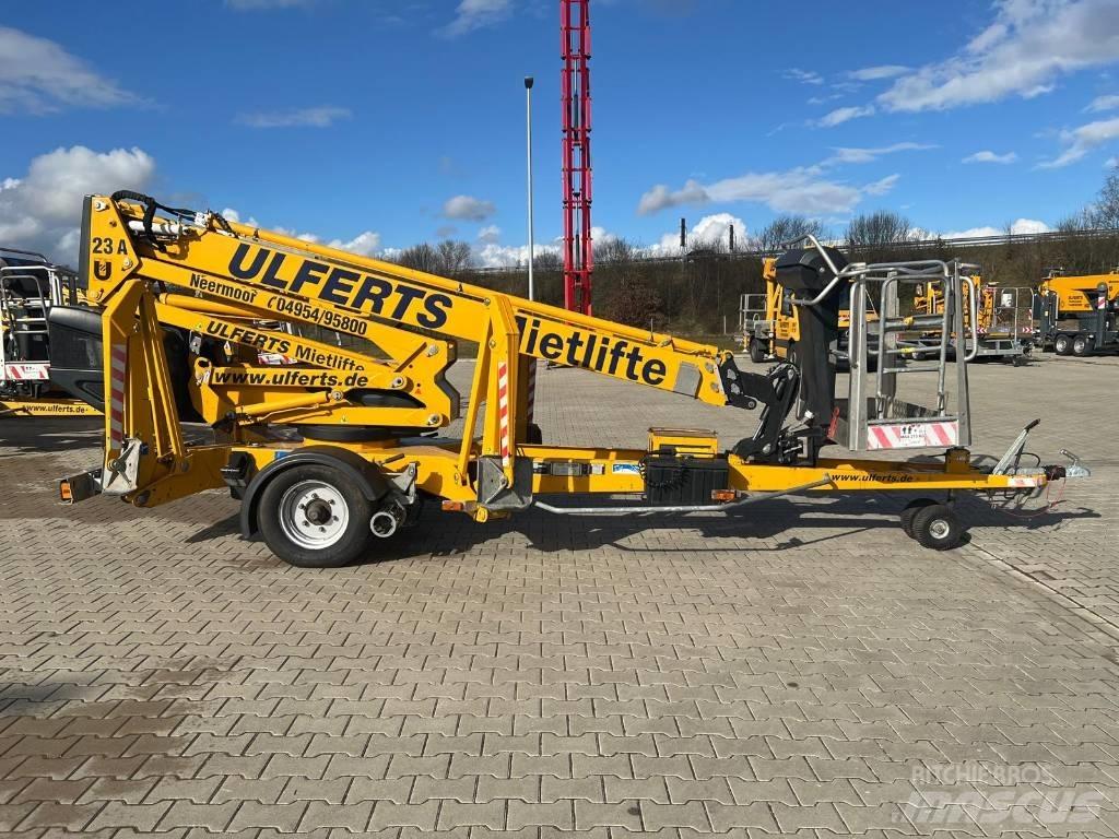 Dino 180 XT II Ant priekabų montuojamos kėlimo platformos
