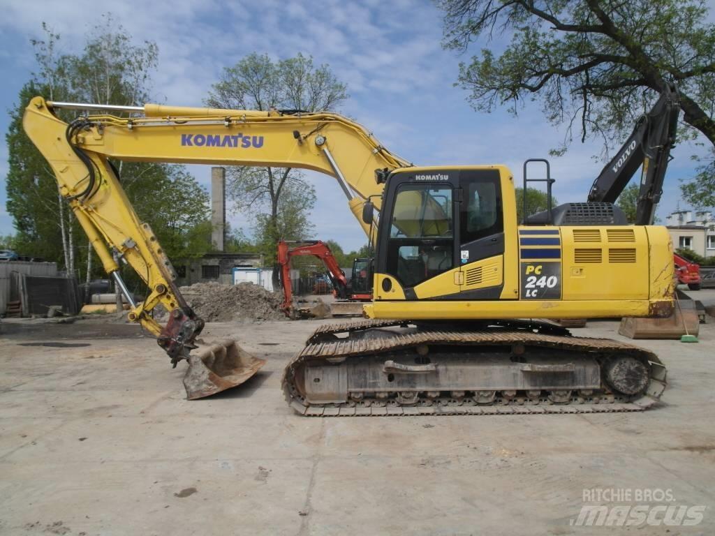 Komatsu PC 240 LC-10 Vikšriniai ekskavatoriai