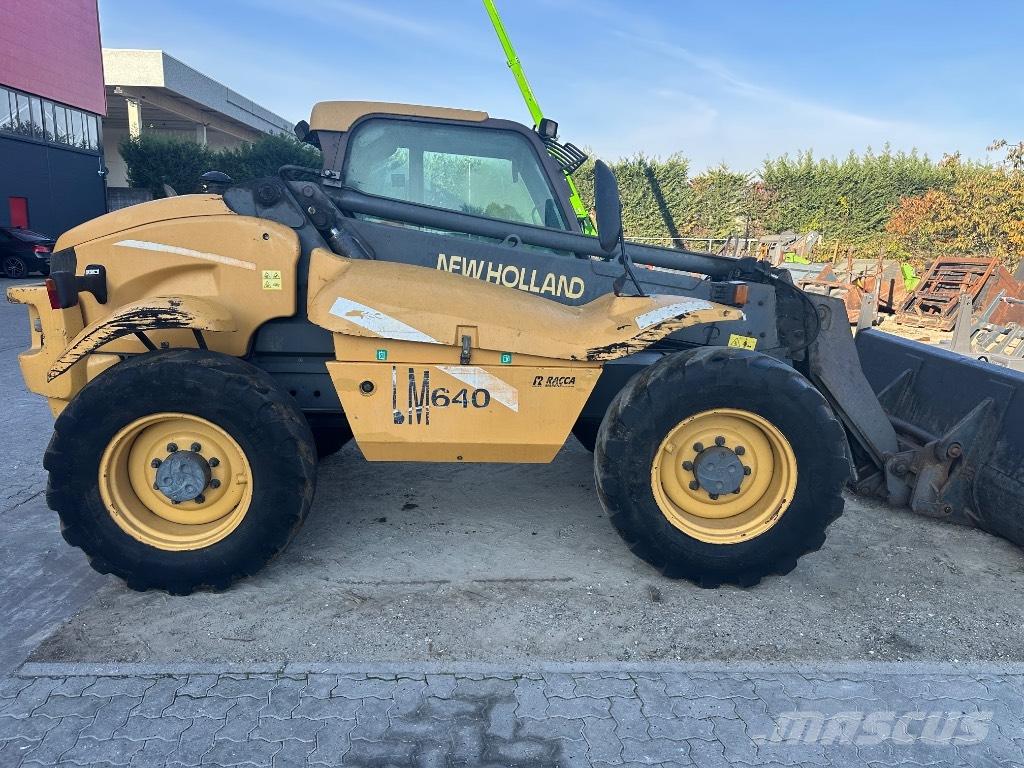 New Holland LM 640 Teleskopiniai krautuvai žemės ūkiui