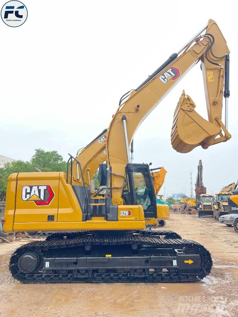 CAT 320 Vikšriniai ekskavatoriai