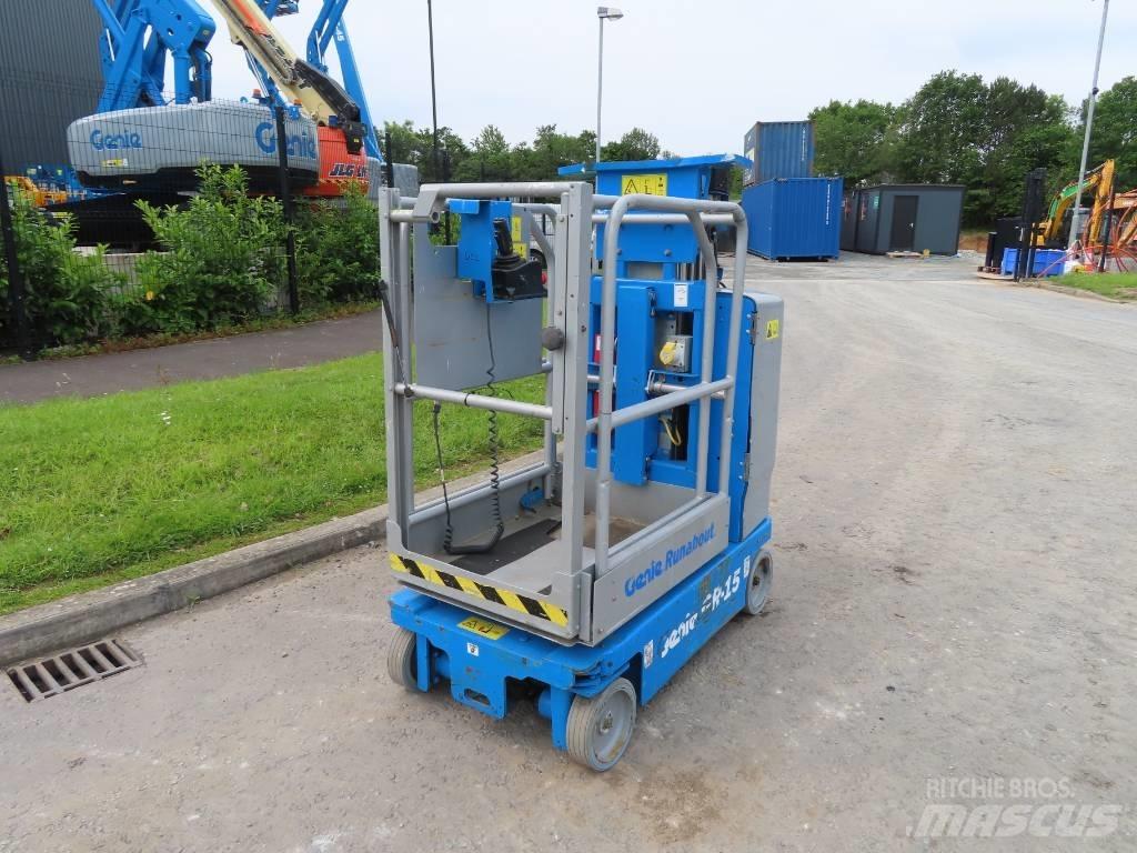 Genie GR 15 Vertikalūs stiebiniai keltuvai