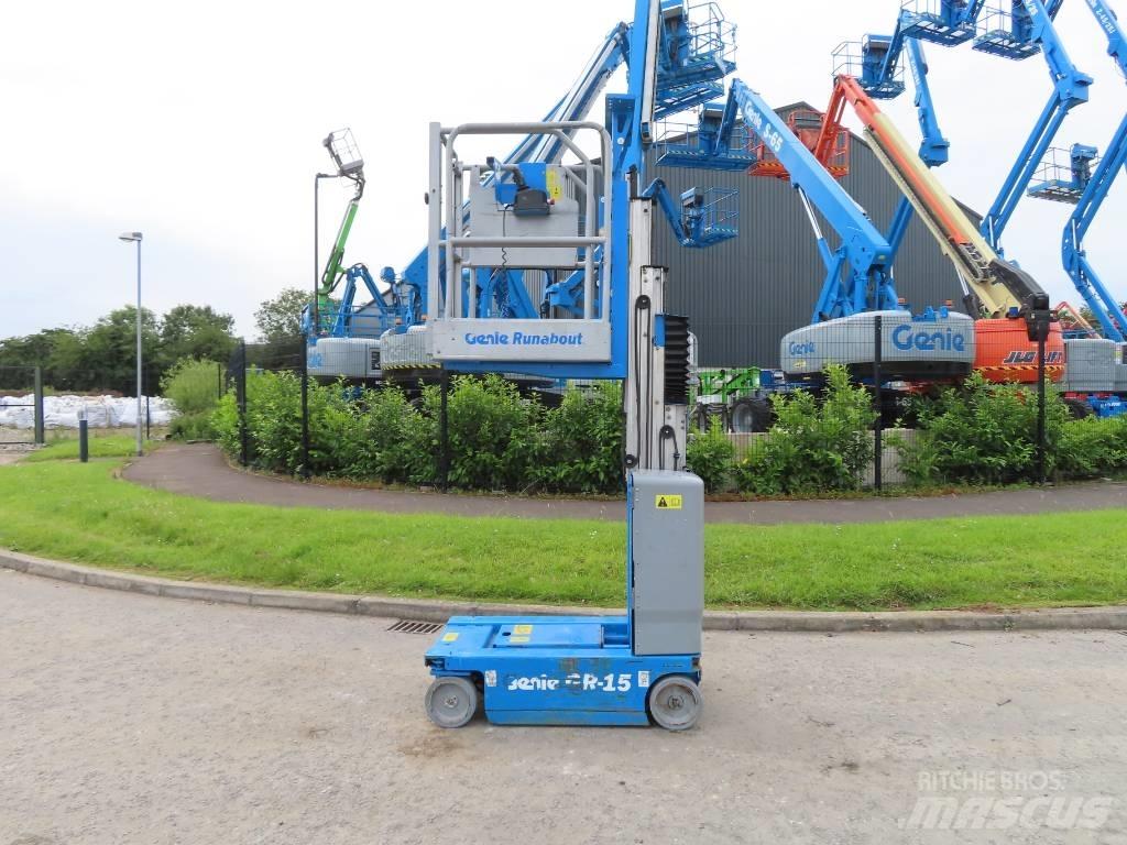 Genie GR 15 Vertikalūs stiebiniai keltuvai