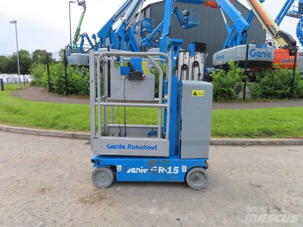 Genie GR 15 Vertikalūs stiebiniai keltuvai