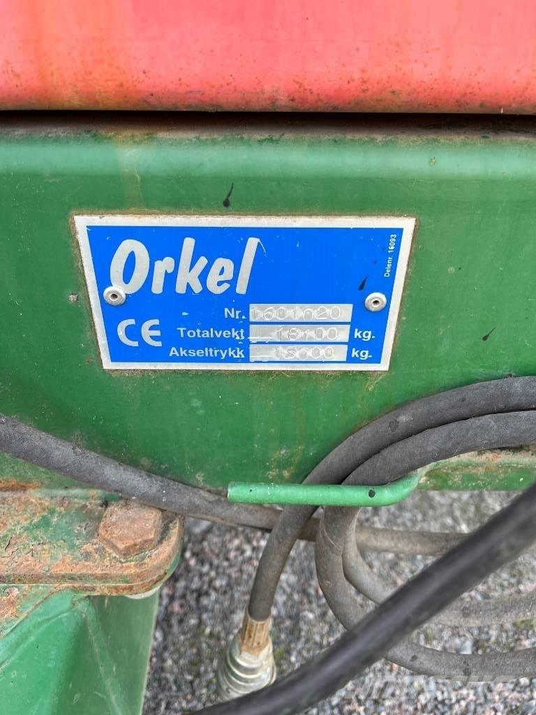 Orkel T 140 Grūdų vežimėliai