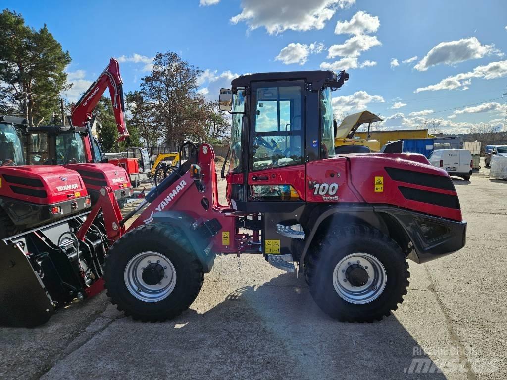 Yanmar V 100 Universalūs ratiniai krautuvai