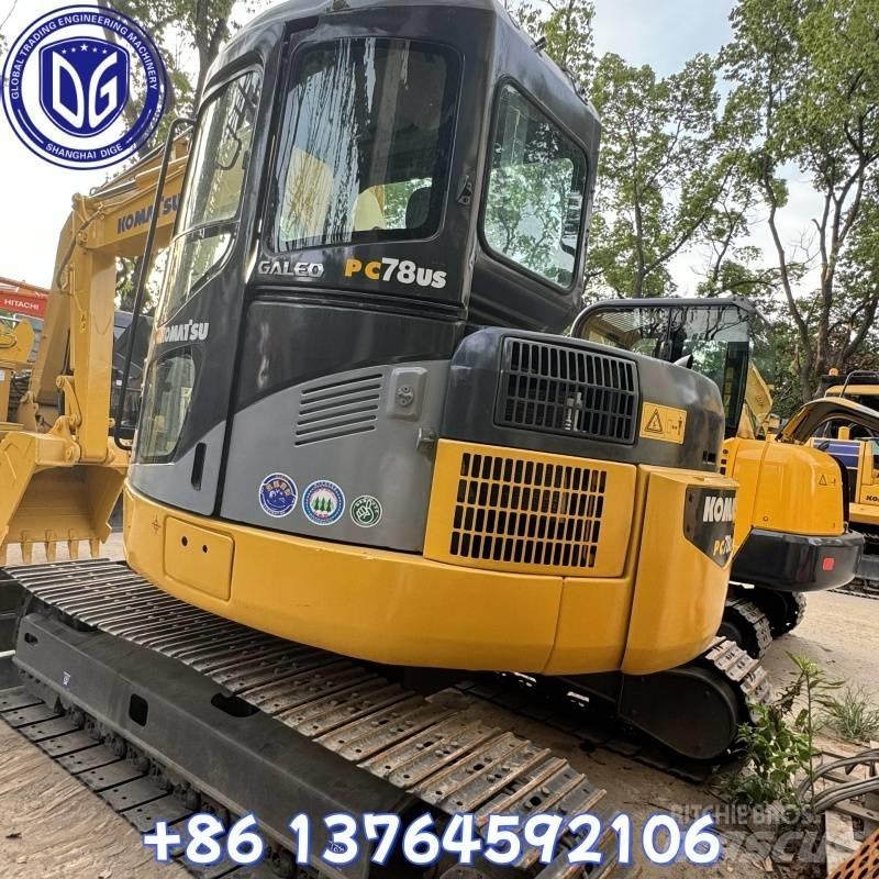 Komatsu PC78US Vikšriniai ekskavatoriai